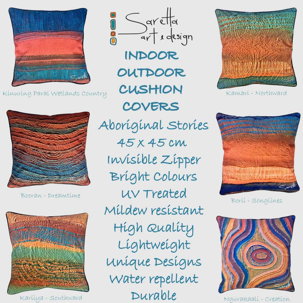 Cushion Cover - Kariiya - Saretta Art & Design