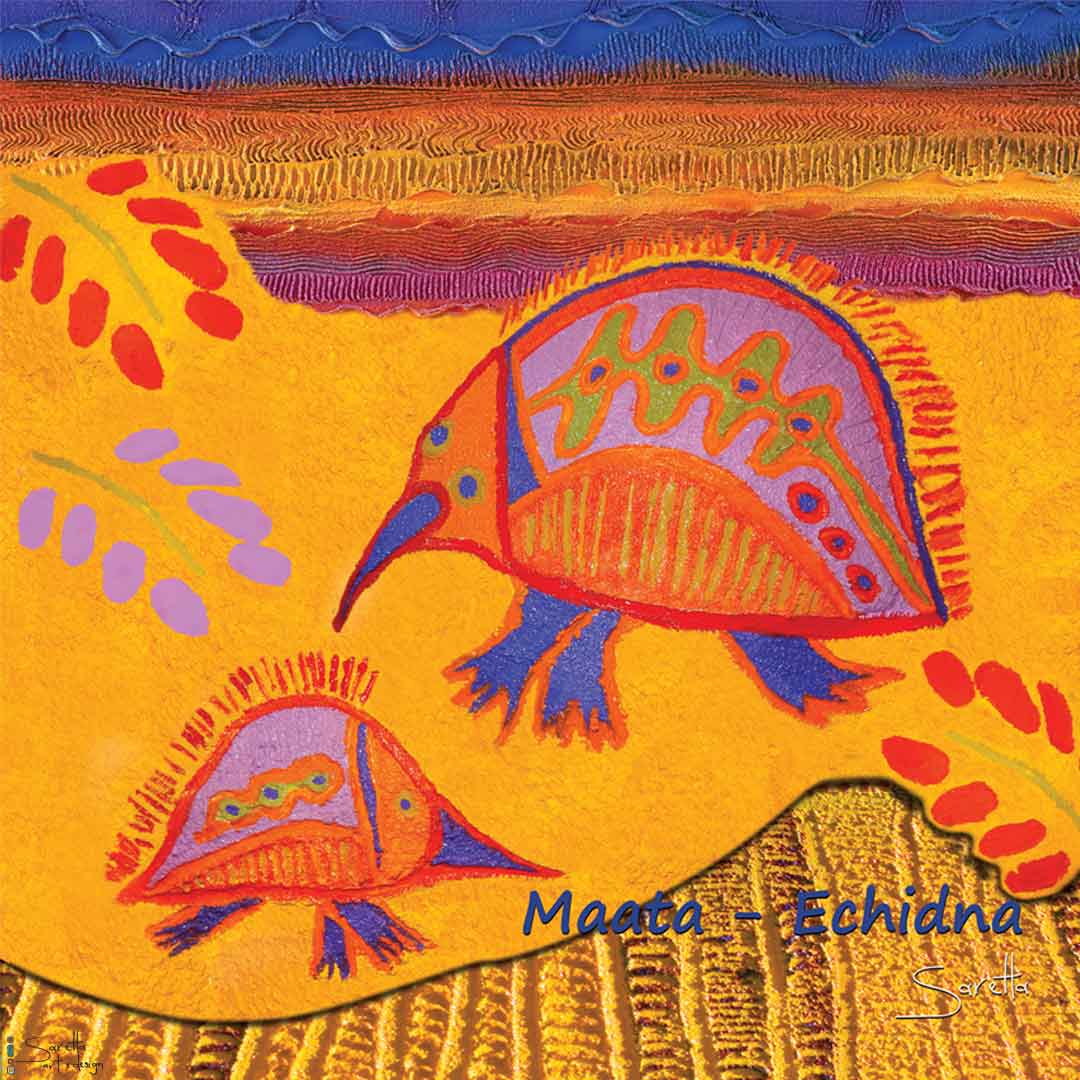 Canvas Print - Totem Maata Echidna
