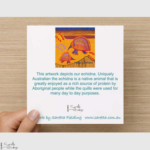 Greeting Card - Maata Echidna