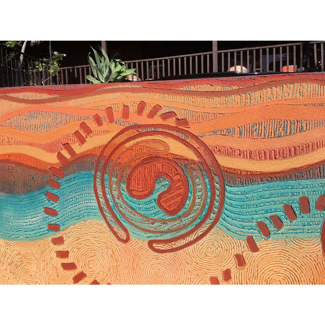 Konara - People Gather for Hunter ENT - Saretta Art & Design