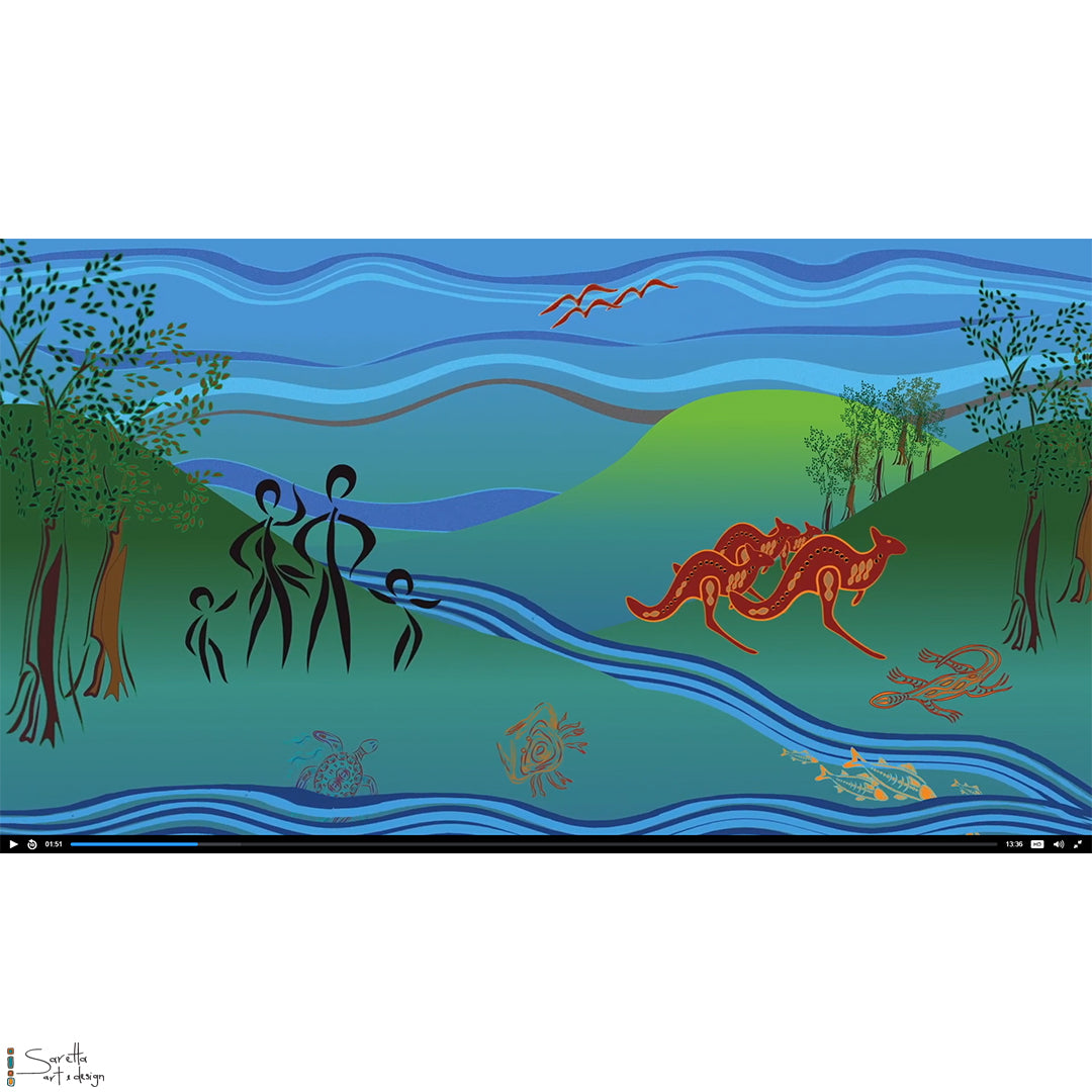 Hunter Valley Flood Mitigation Scheme - Saretta Art & Design