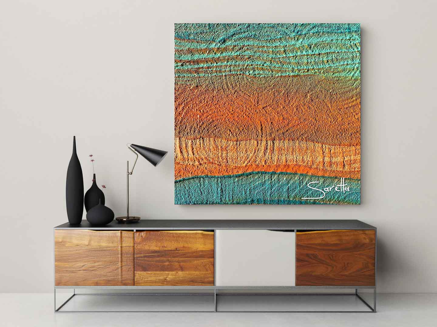 Canvas Print - Kamari - Saretta Art & Design