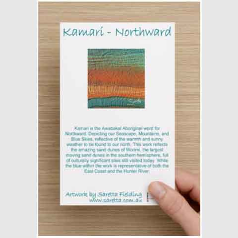 Greeting Card - Kamari