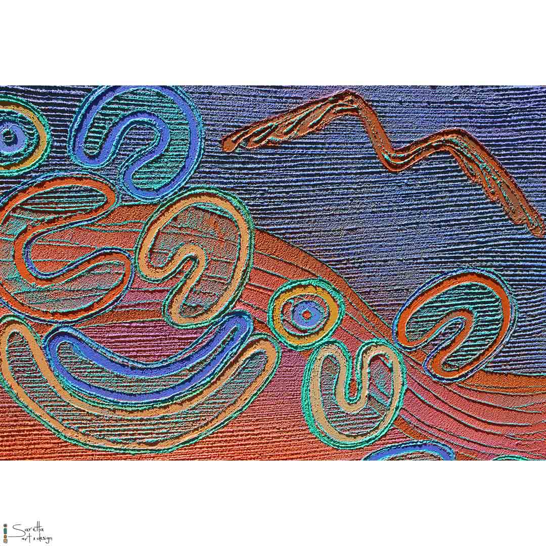 Hunter Health Wallsend, Kolang Bangai -Towards Today - Saretta Art & Design