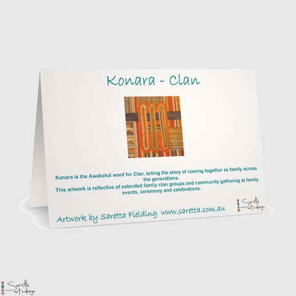 Greeting Card - Konara Clan