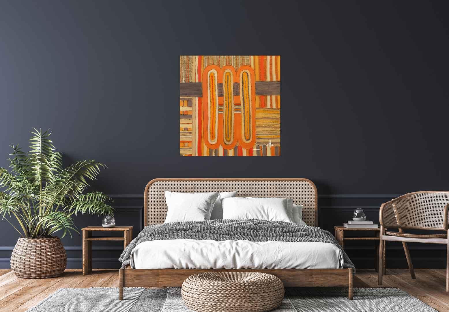 Canvas Print - Konara Clan series 5 - Saretta Art & Design