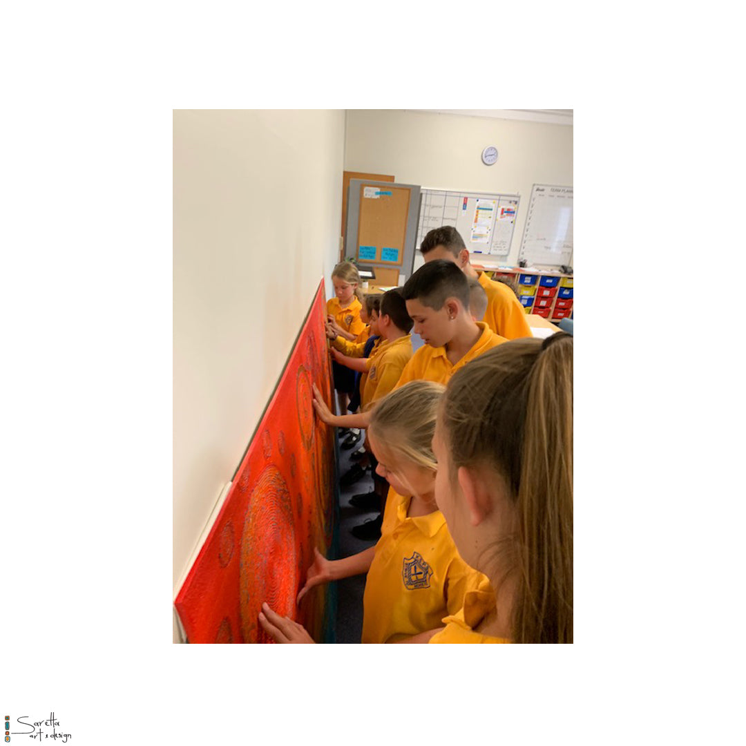 Mural for Kotara Public School - Saretta Art & Design