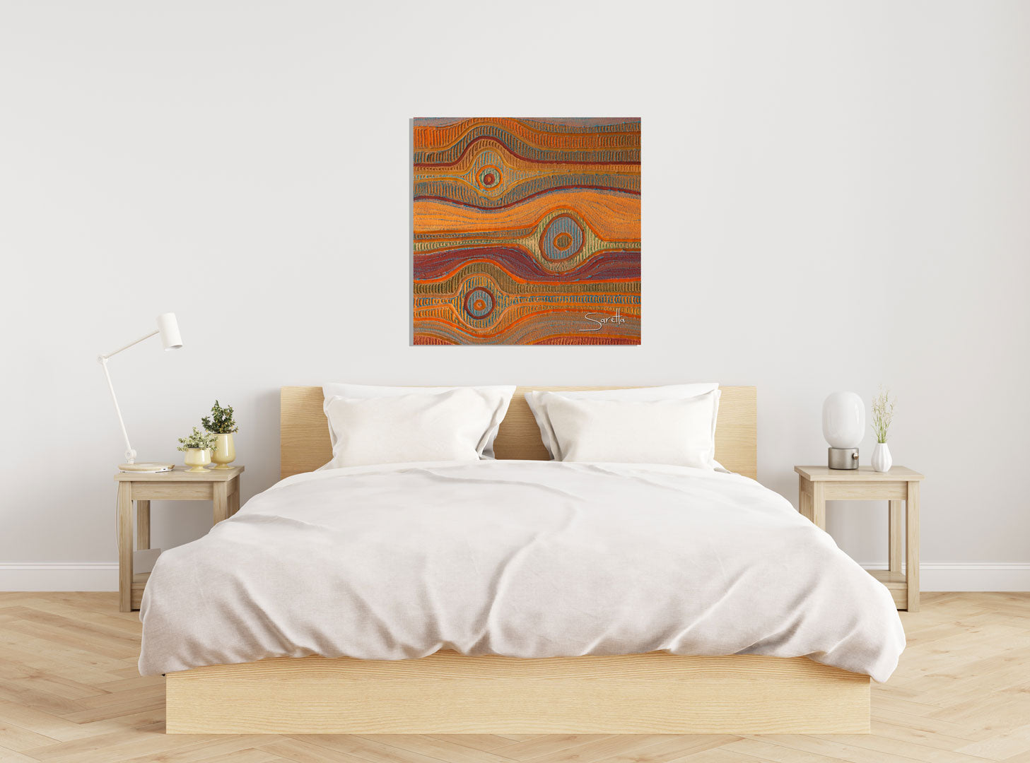 Canvas Print - Koyiyoong Campsite 4 - Saretta Art & Design