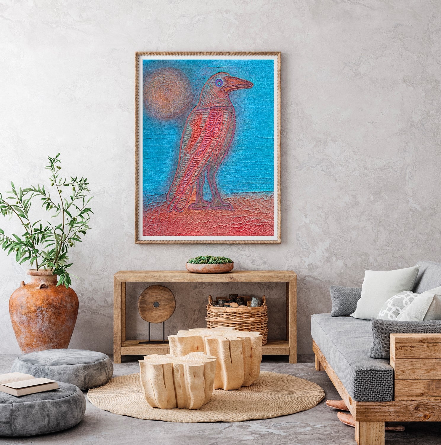 Burrang - Magpie - Saretta Art & Design