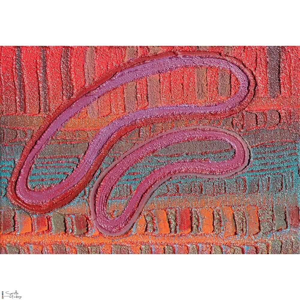 Canvas Print Payami – Spirit - Saretta Art & Design