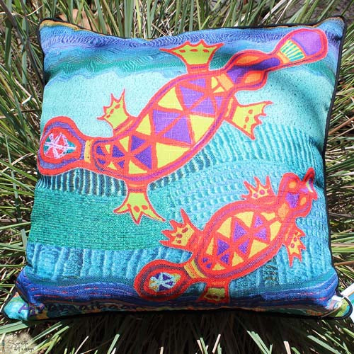 Cushion Cover - Totem Paramaibaan Platypus - Saretta Art & Design