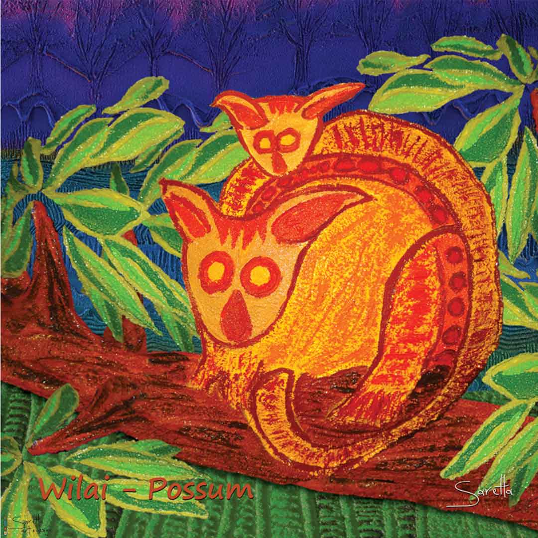 Canvas Print - Totem Wilai Possum