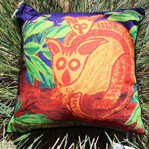 Cushion Cover - Totem Wilai Possum - Saretta Art & Design