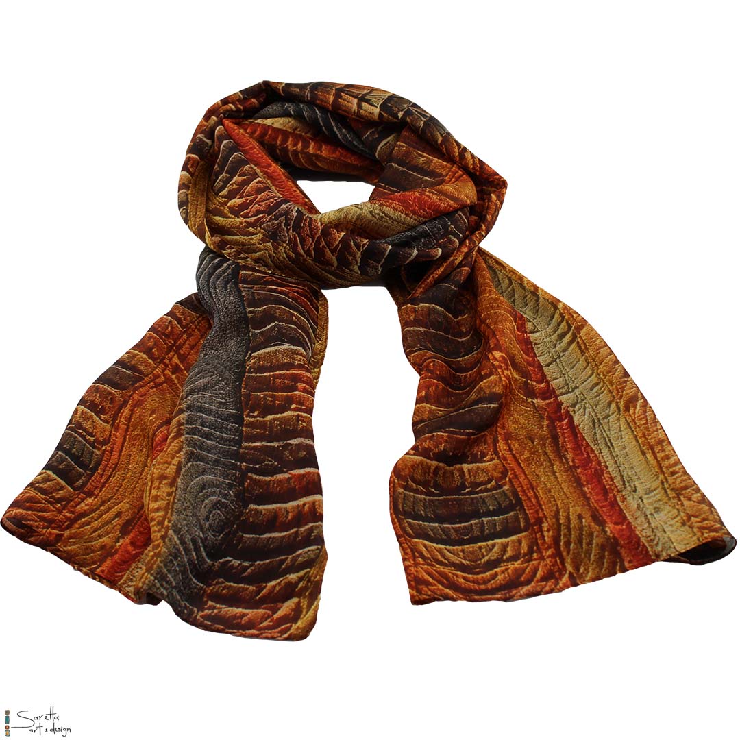 Puruma Silk Scarf - Saretta Art & Design