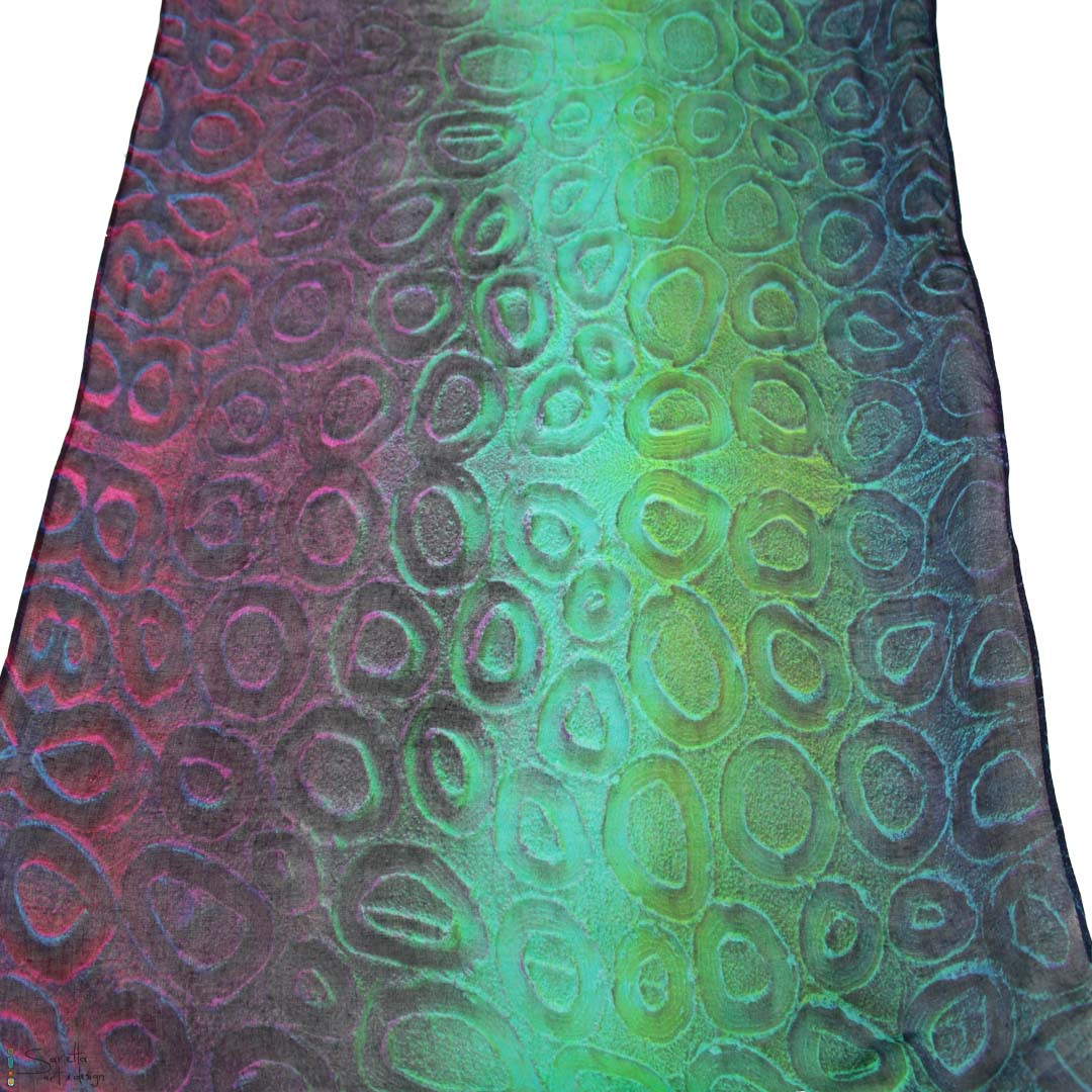 Ngeyran Saltwater Silk Scarf - Saretta Art & Design
