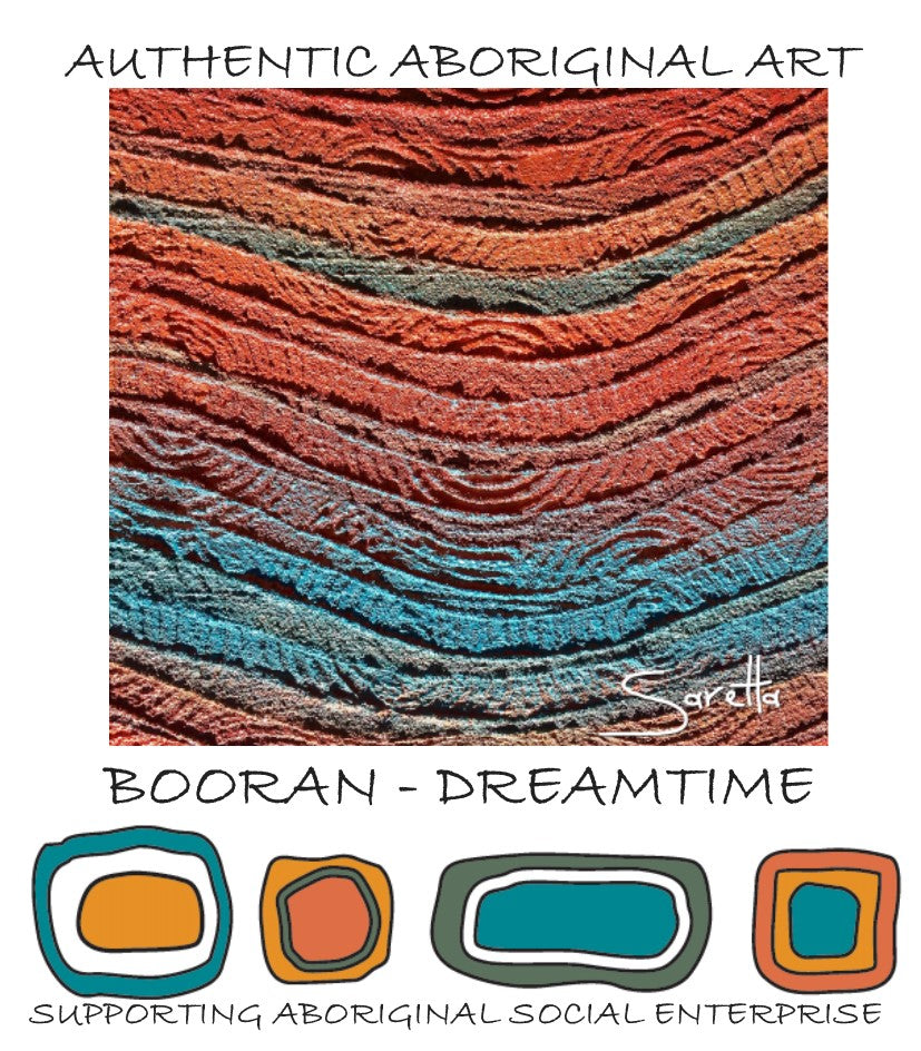 Canvas Print - Booran - Saretta Art & Design