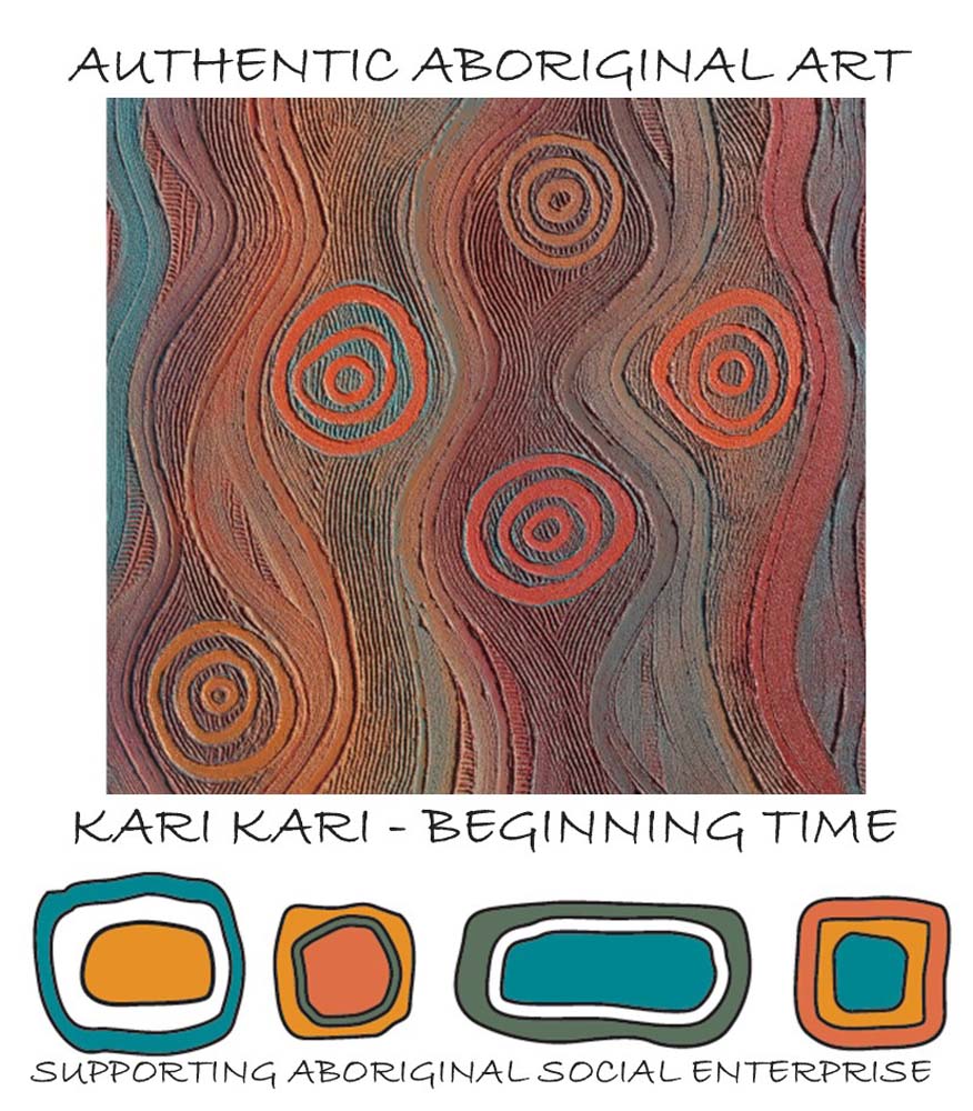 Men's Tie - Kari Kari - Beginning Time