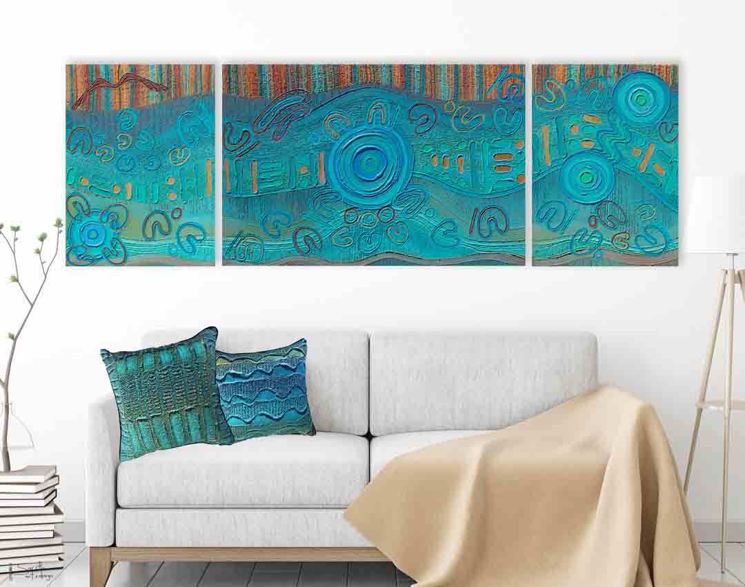 Hunter Health Wallsend, Turool Yapung – Healing Path - Saretta Art & Design