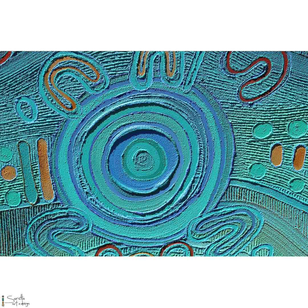 Hunter Health Wallsend, Turool Yapung – Healing Path - Saretta Art & Design