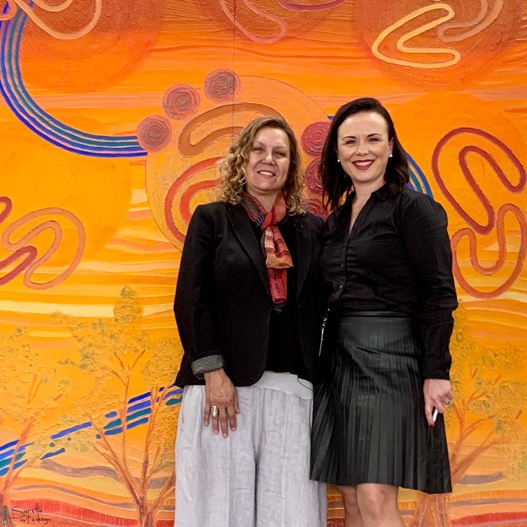 Ngaliinba Yapung – Shared Journey for Winc Australia - Saretta Art & Design