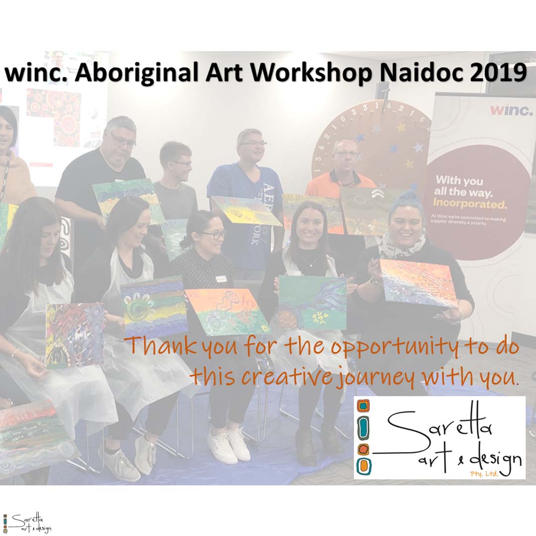 Ngaliinba Yapung – Shared Journey for Winc Australia - Saretta Art & Design