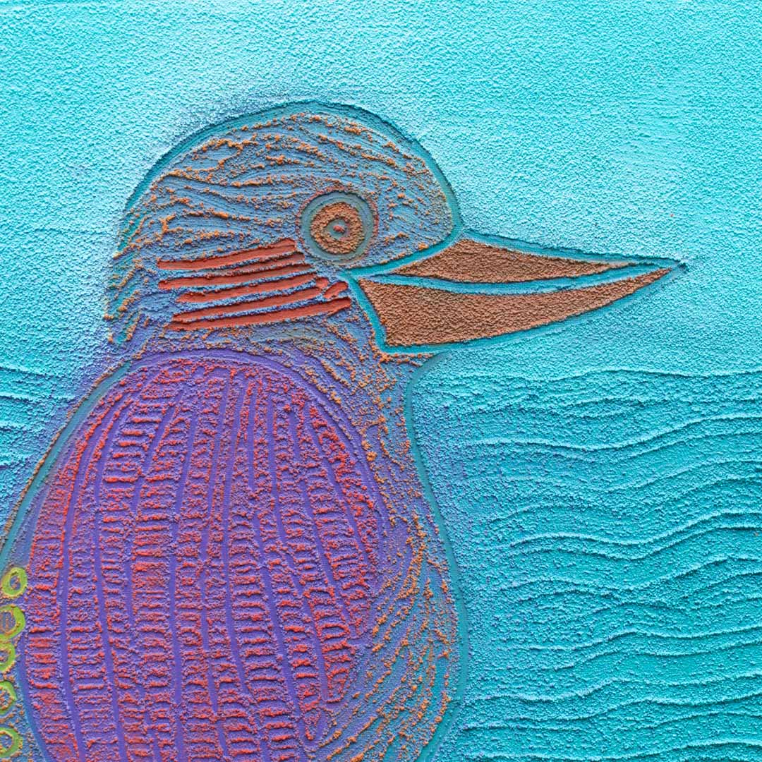 Canvas Print Wirikada - Kookaburra - Saretta Art & Design