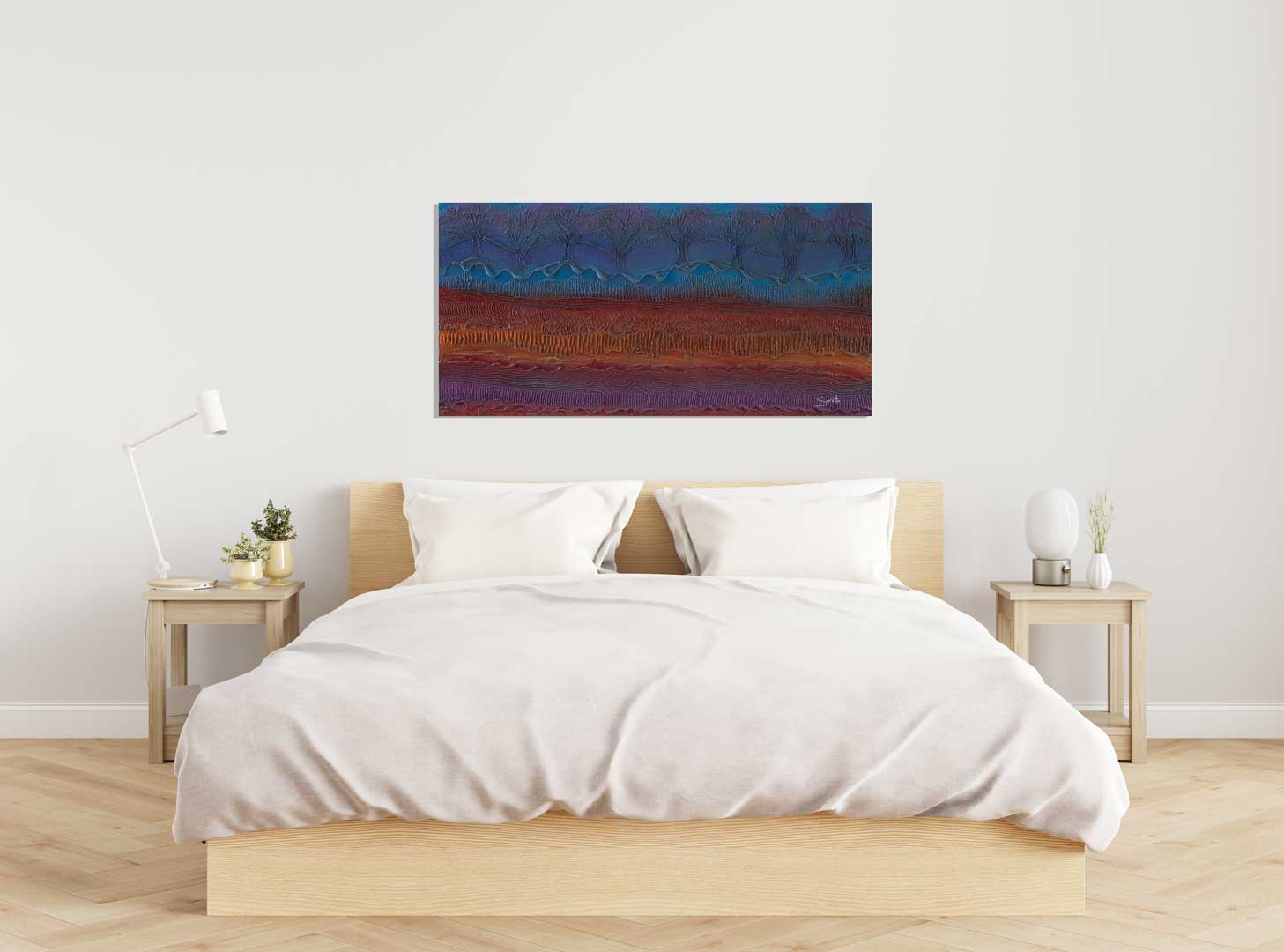 Canvas Print - Wollombi Parai Country - Saretta Art & Design