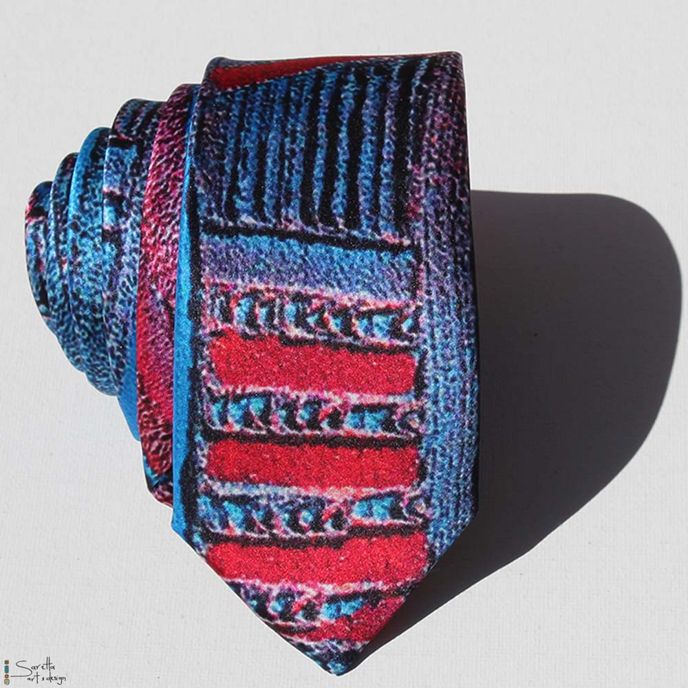 Men's Silk Ties - Wuruwai - Battle - Saretta Art & Design