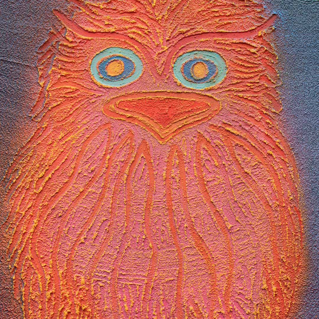 Canvas Print Yaayin - Tawny Frogmouth - Saretta Art & Design