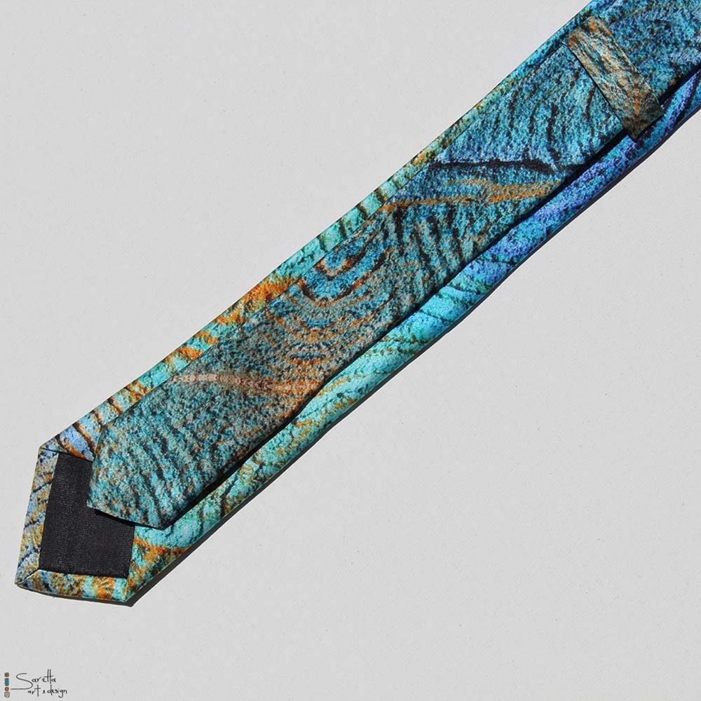 Men's Tie - Yutiliko - Guide - Saretta Art & Design