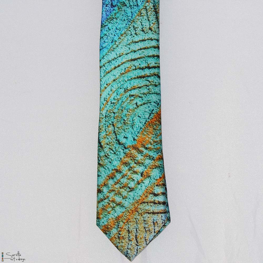 Men's Tie - Yutiliko - Guide - Saretta Art & Design