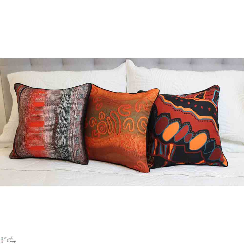 Cushion Cover - Dreamtime - Saretta Art & Design