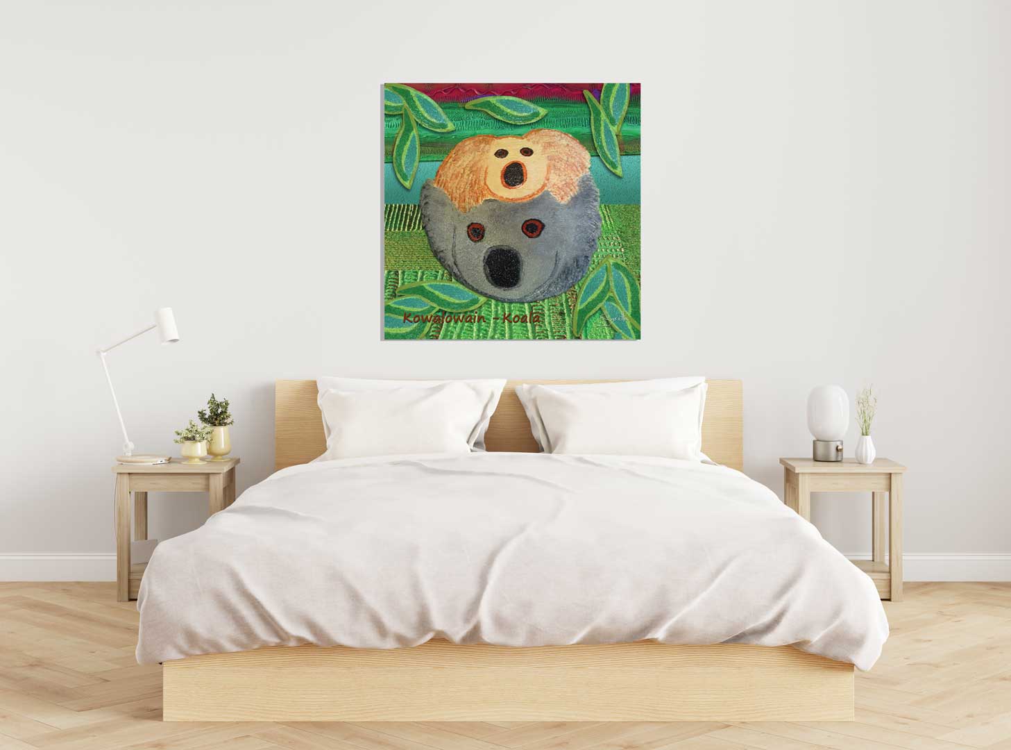 Canvas Print - Totem Kowalowain Koala - Saretta Art & Design