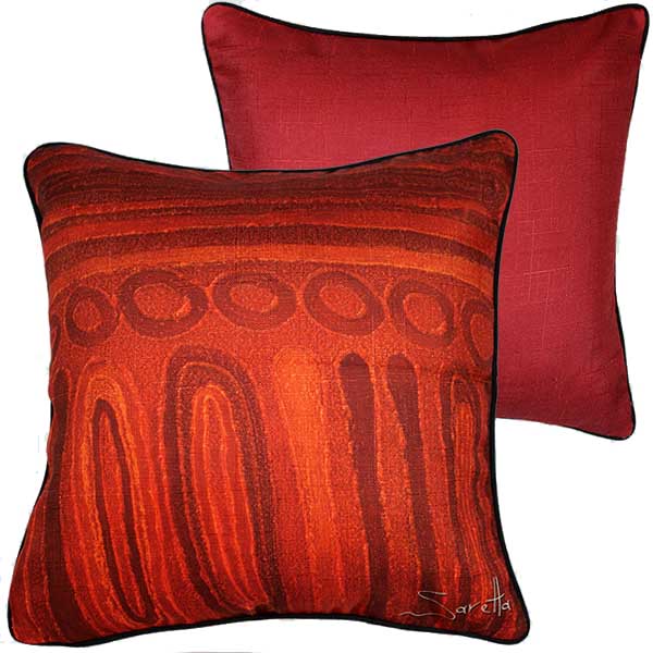 Cushion Cover - Kopara - Saretta Art & Design