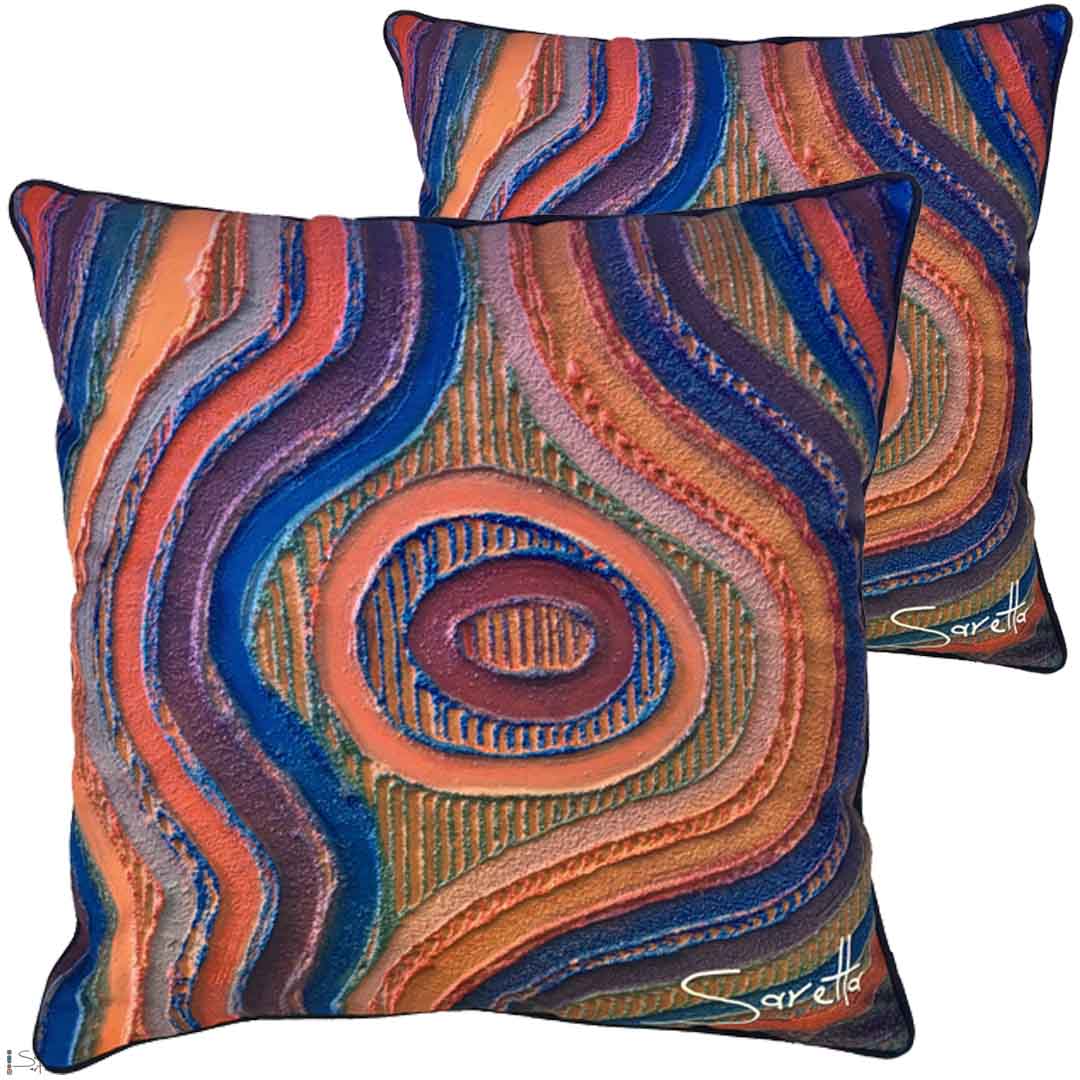 Cushion Cover - Ngurakaali - Saretta Art & Design