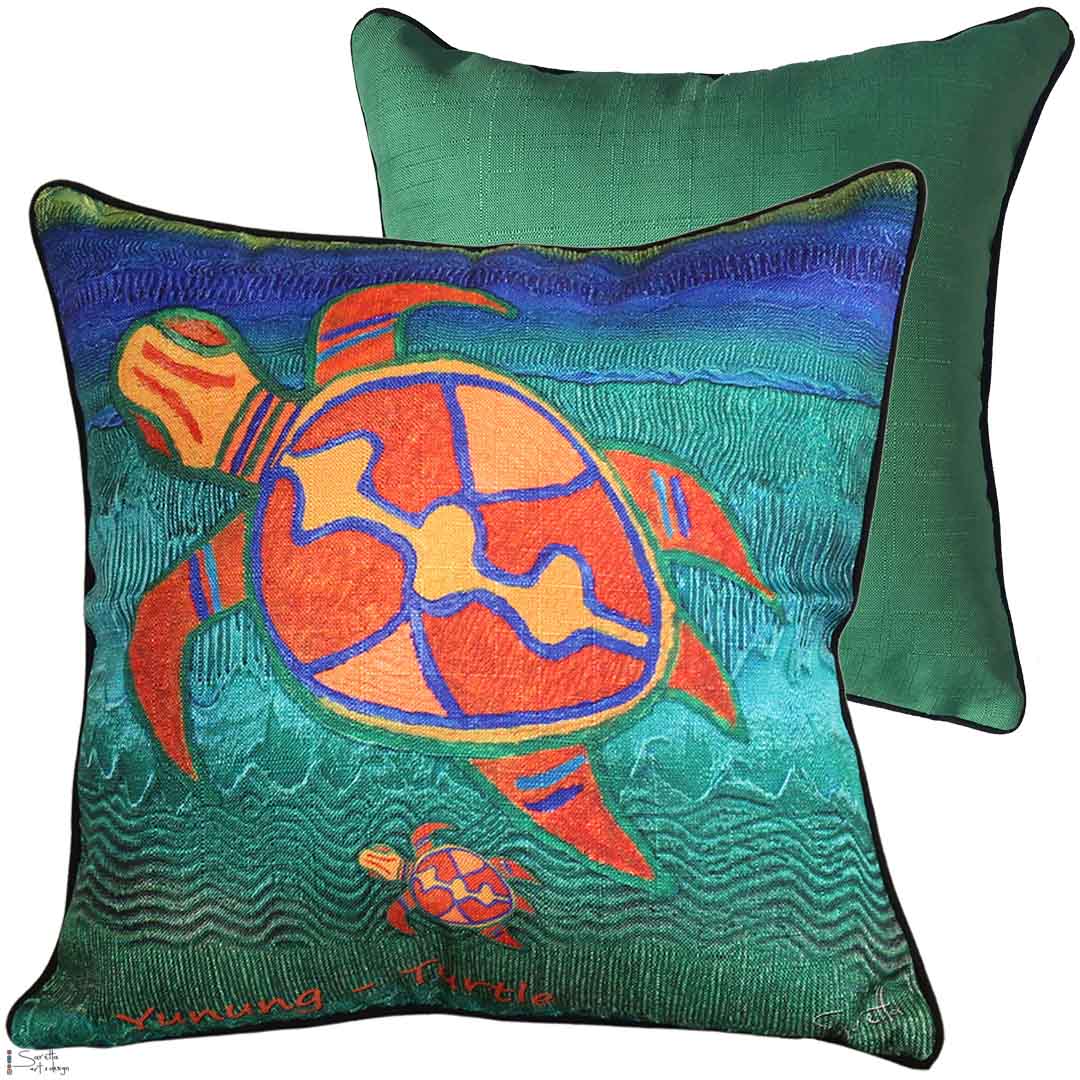 Cushion Cover - Totem Yunung Turtle